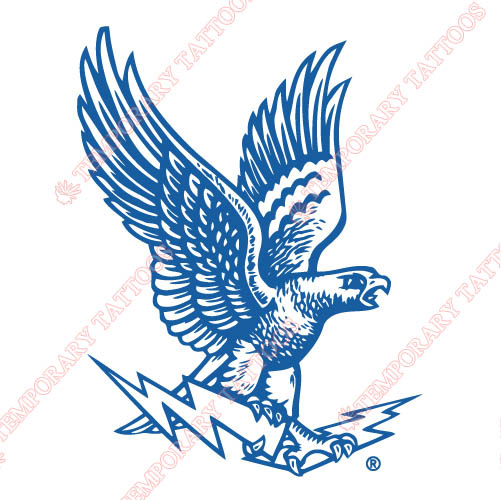 1963-1994 Air Force Falcons Primary Customize Temporary Tattoos Stickers NO.3694